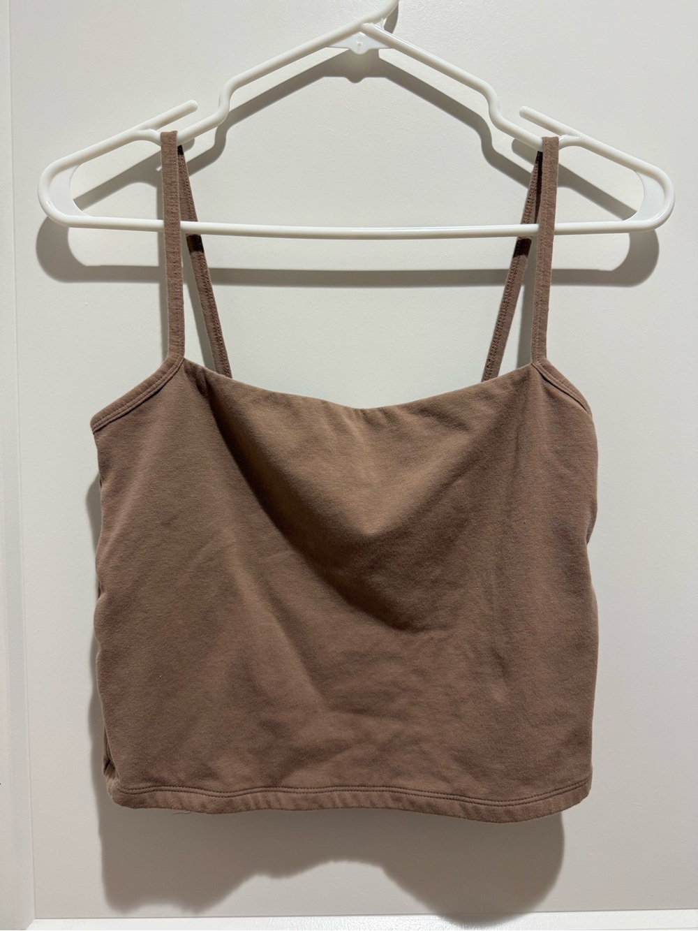 Abercrombie & Fitch Brown Cropped Tank Cami